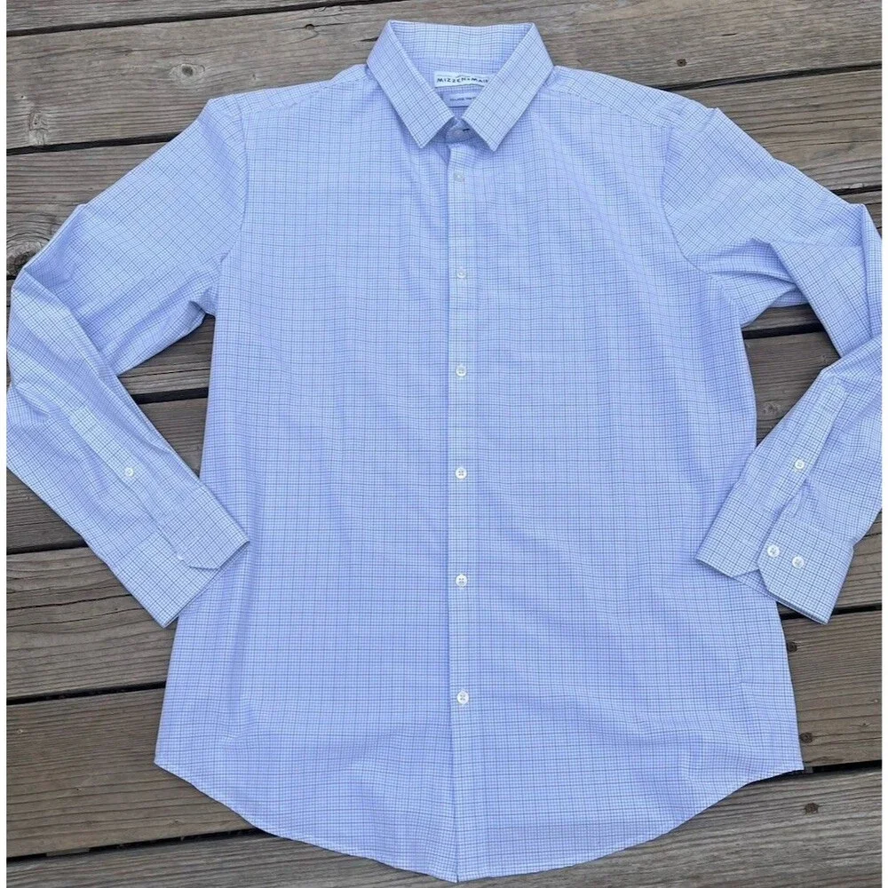 Mizzen + Main Lot of 4 Leeward Spinnaker Men’s XXL Trim Fit Long Sleeve Shirts